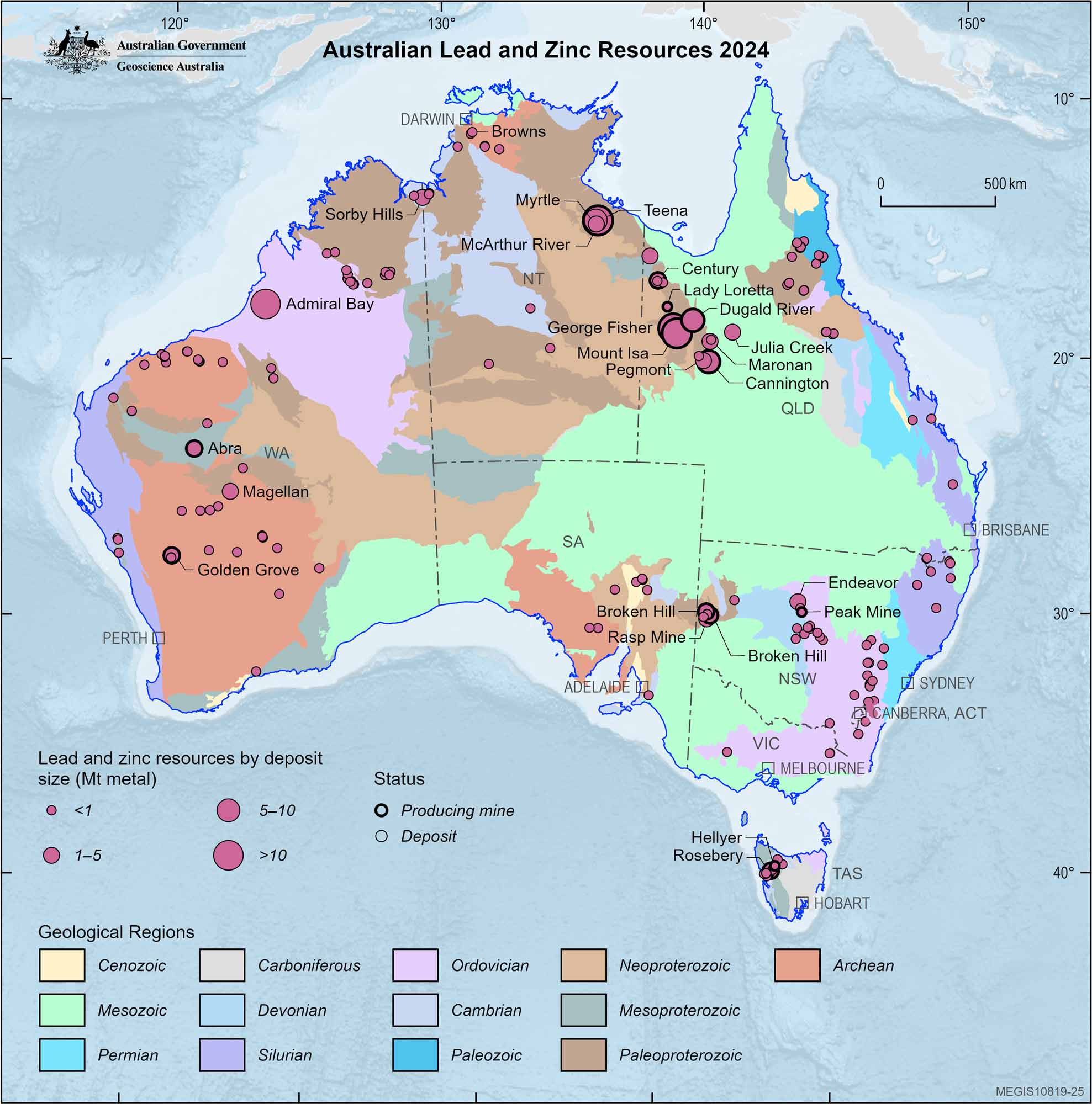 Due to the limited audience of this diagram and its complexity, no alternative description has been provided. Please email clientservices@ga.gov.au