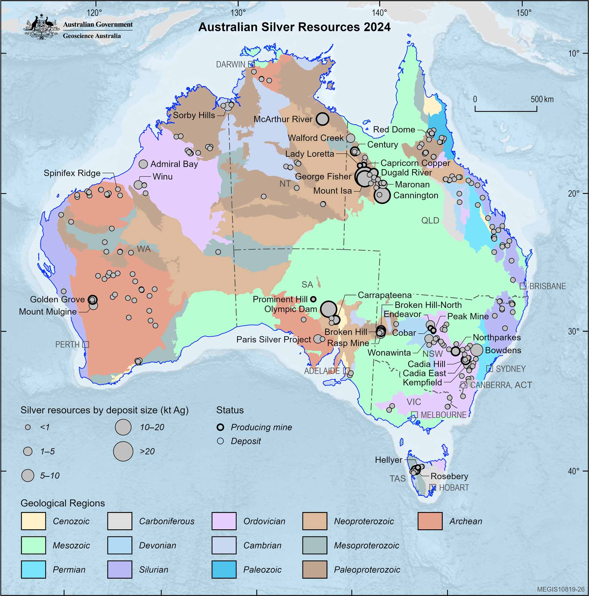 Due to the limited audience of this diagram and its complexity, no alternative description has been provided. Please email clientservices@ga.gov.au