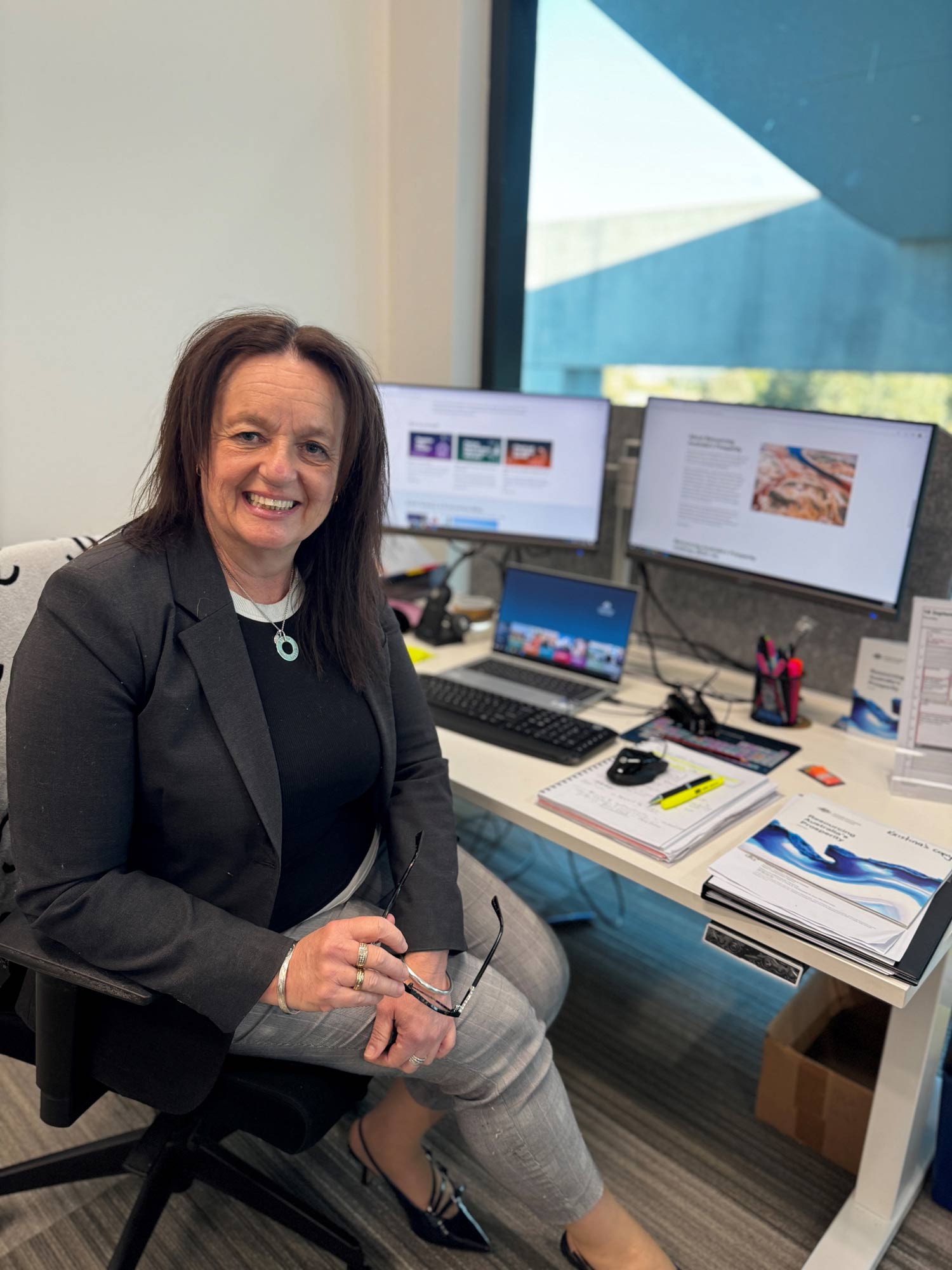 Geoscience Australia Branch Head and Chair of the Resourcing Australia’s Prosperity initiative Kristina Anastasi