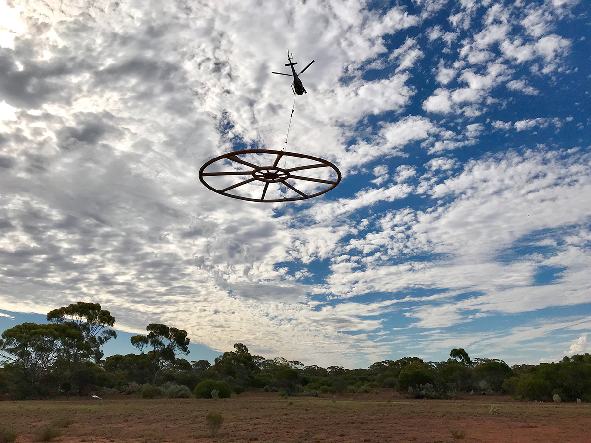 Airborne AEM geophysical survey aircraft