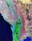 satellite image of the city you need to guess