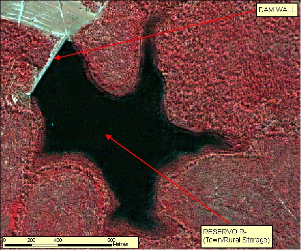 Figure: 2.3.4.1b SPOT 2.5m RGB=321