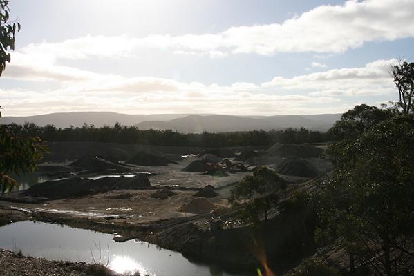 Figure: 2.4.4.6c Oblique photograph Mine Area