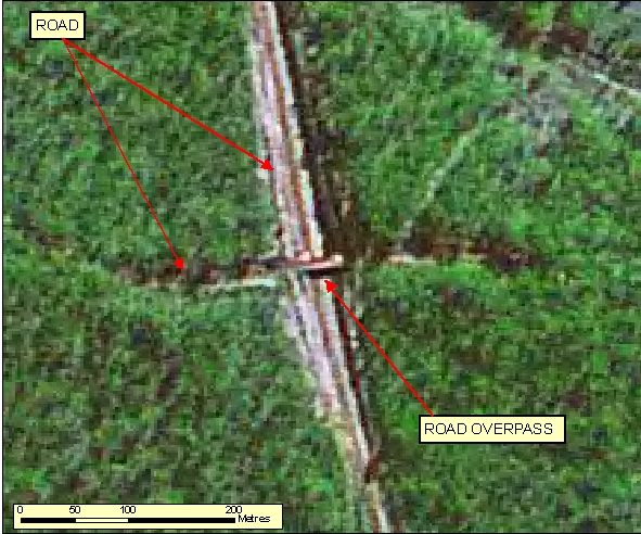 Figure: 2.2.7.1b SPOT 2.5m RGB=321
