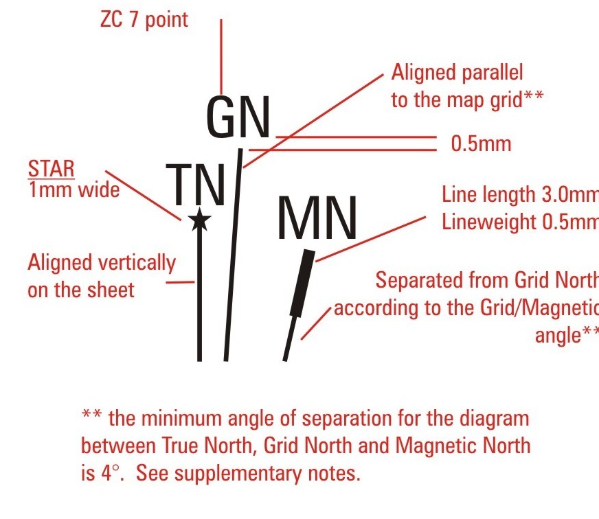 Magnetic Diagram 1:250 000 Close Up