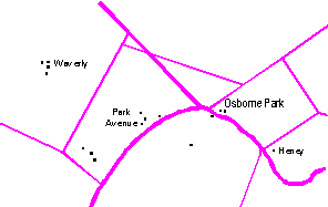 Type vs Populated Centres Example 3